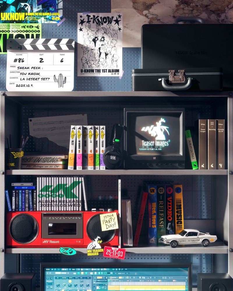 유노윤호 정규 1집 'I-KNOW' 스포일러 포스터 이미지.jpg