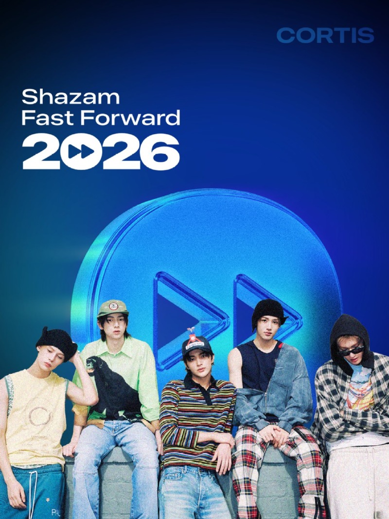 코르티스_'Shazam Fast Forward 2026' 선정 이미지.jpg