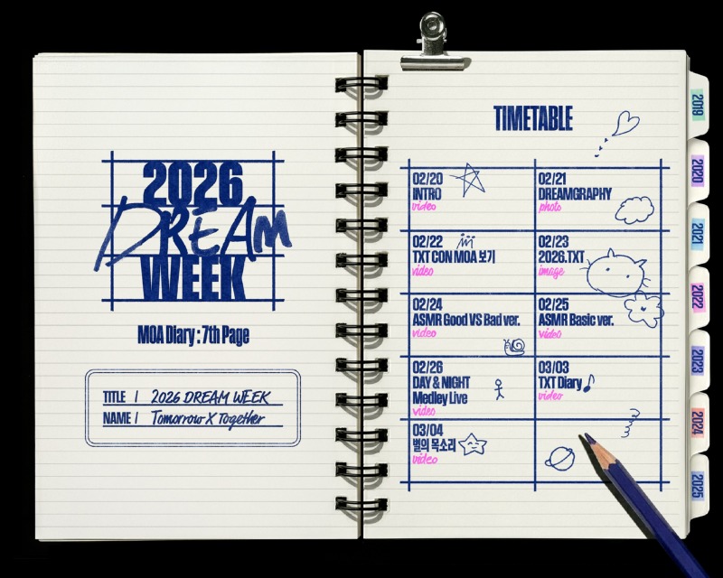 투모로우바이투게더_2026 DREAM WEEK_timetable.jpg